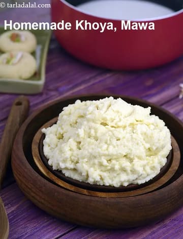Khoya Or Mawa Recipe (How To Make Khoya)