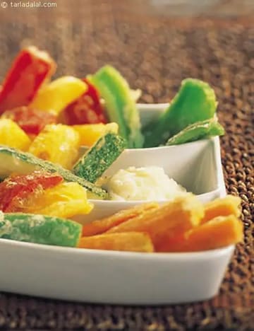 Labneh With Crispy Vegetables Recipe (Dinner Recipes)