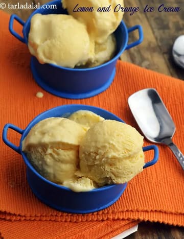 Lemon Orange Ice Cream Recipe
