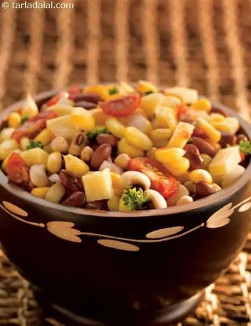 Mexican Corn Recipe (Bean And Cheese Salad)