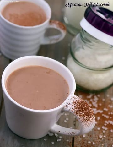 Mexican Hot Chocolate Recipe (Indian Vegetarian Recipes)