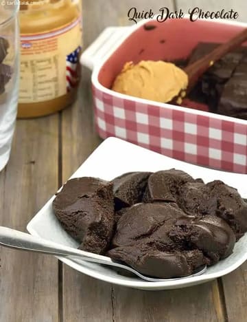 Quick Dark Chocolate And Peanut Butter Fudge Recipe