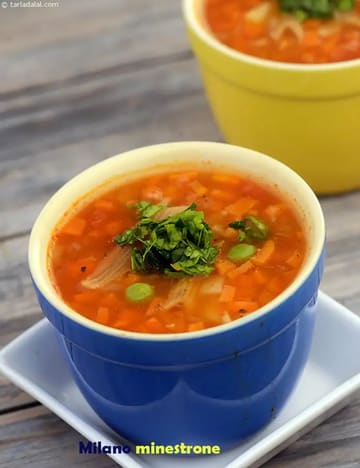 Milano Minestrone ( Healthy Soups And Salads ) Recipe