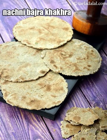 Nachni Bajra Khakhra Recipe (Healthy Ragi Khakhra)