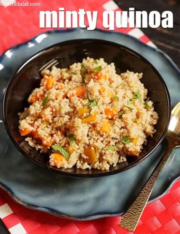 Minty Quinoa Recipe (Vegetable Quinoa For Ibs)