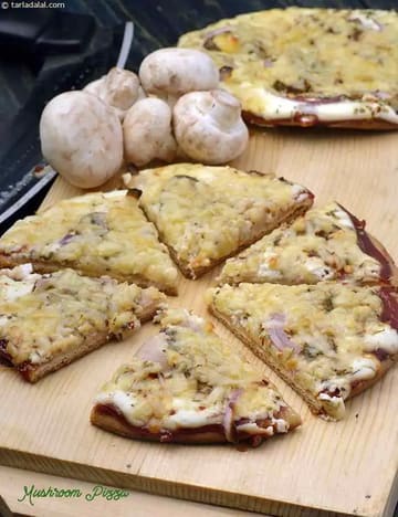 Mushroom Pizza Recipe (Mushroom Pizza)