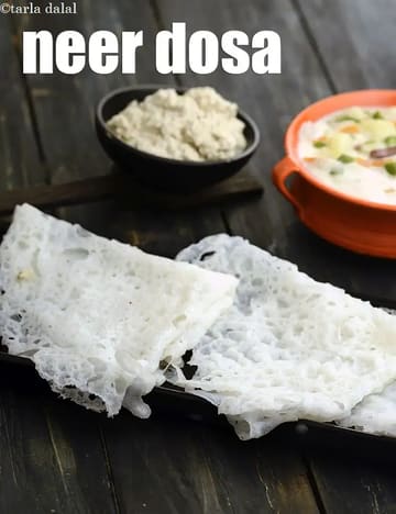 Neer Dosa Recipe (Neer Dosai)