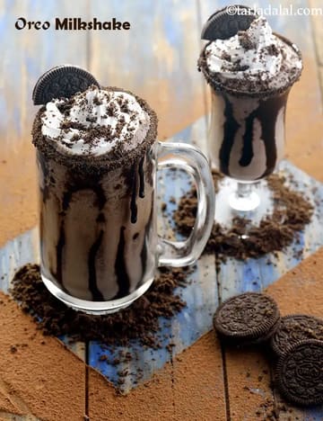 Oreo Milkshake Recipe (Indian Oreo Smoothie)