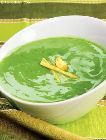 Palak Shorba Recipe (Mughlai Recipes)