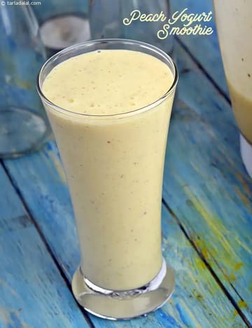 Peach Yogurt Smoothie Recipe (Good For Endurance Athletics)