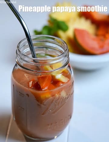 Pineapple Papaya Smoothie Recipe