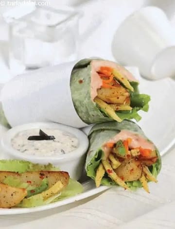 Potato Cream Cheese Roll ( Wraps And Rolls) Recipe