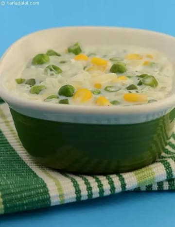 Quick Creamy Vegetable Soup ( Microwave ) Recipe
