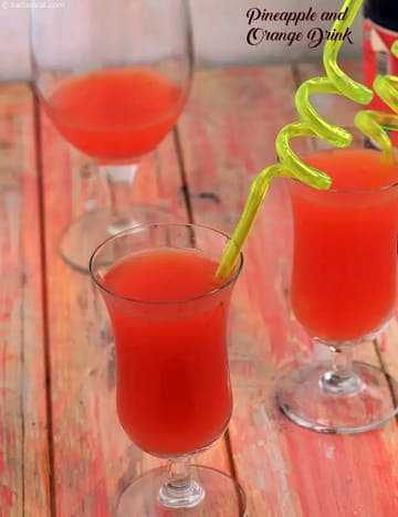 Pineapple And Orange Drink Recipe (Party Recipes)
