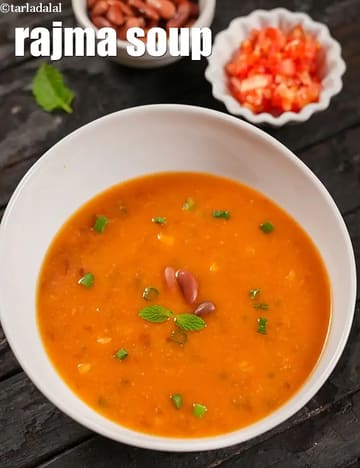 Rajma Soup Recipe (Kidney Bean Soup)