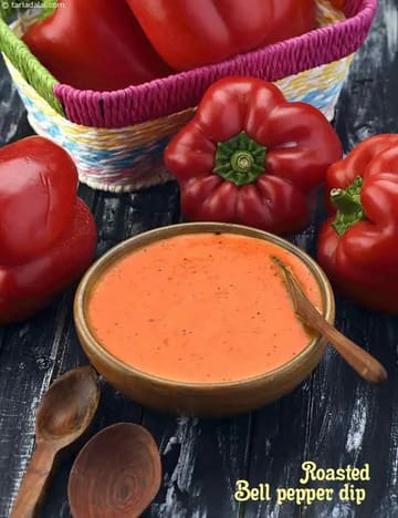Roasted Bell Pepper Dip Recipe