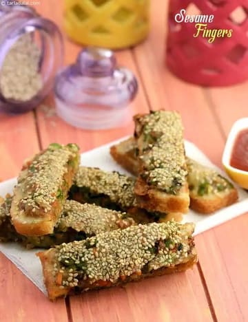 Sesame Fingers ( Chinese Cooking ) Recipe