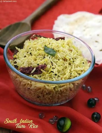 South Indian Tava Rice Recipe