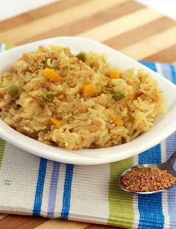 Soya Granule And Vegetable Pulao Recipe