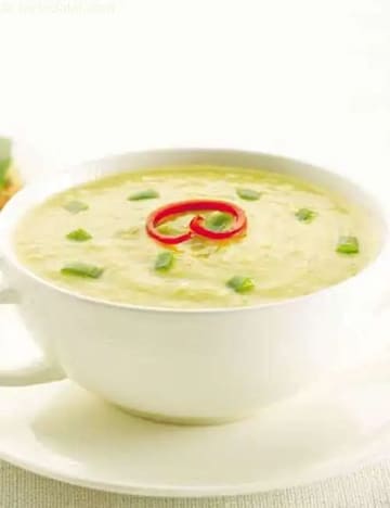 Sweet Corn And Capsicum Soup Recipe