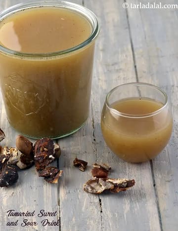 Tamarind Sweet And Sour Drink Recipe (Imli Masala Drink)