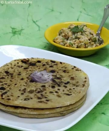 Tandoori Paratha Recipe (Tandoor Paratha)