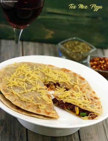 Tex Mex Pizza Recipe (Mexican Recipes)