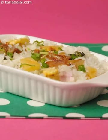 Thai Layered Rice ( Thai Cooking) Recipe (Thai Recipes)