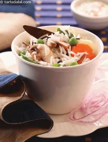 Vegetable Pulao ( Weight Loss After Pregnancy ) Recipe