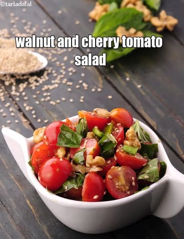 Walnut And Cherry Tomato Salad Recipe