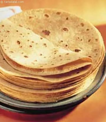 Whole Wheat Chapattis Recipe (Indian Diabetic Recipes)
