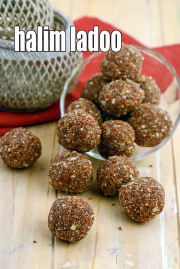 Halim Ladoo Recipe (Alive Laddu)