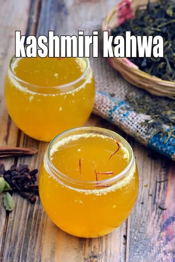 Kashmiri Kahwa Recipe (Kashmiri Tea For Winter)