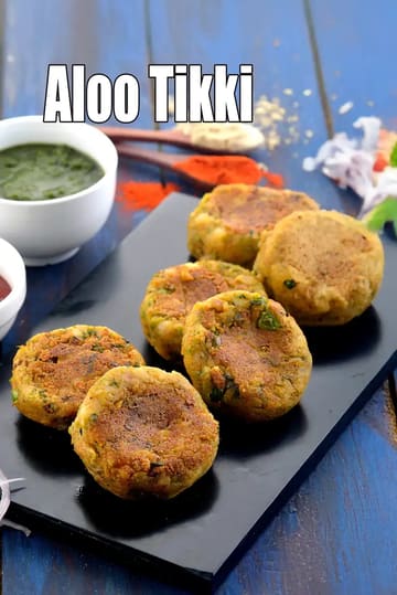 Aloo Tikki Recipe (Punjabi Aloo Tikki)