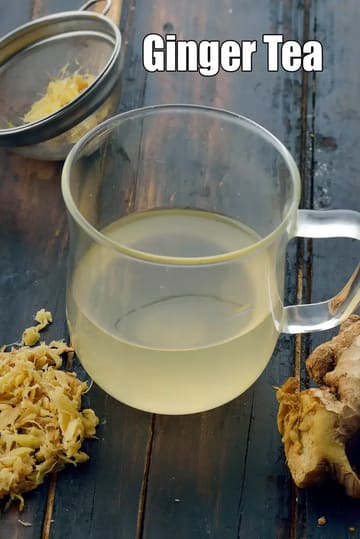 Ginger Tea Recipe (Ginger Water For Cold And Cough)