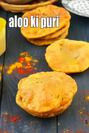 Aloo Ki Puri Recipe (Aloo Poori)
