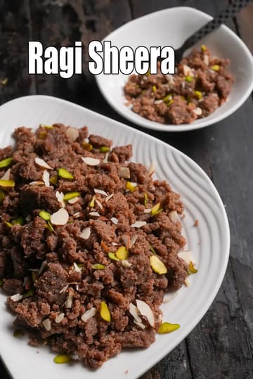 Ragi Sheera Recipe (Ragi Halwa)