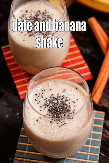 Date And Banana Shake Recipe