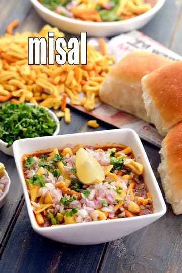 Misal Recipe (Spicy Kolhapuri Misal)