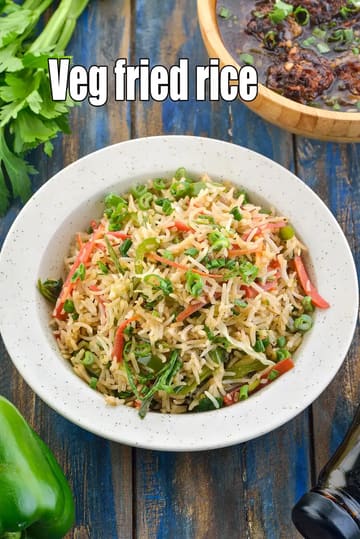 Veg Fried Rice ( Mumbai Roadside Recipes ) Recipe