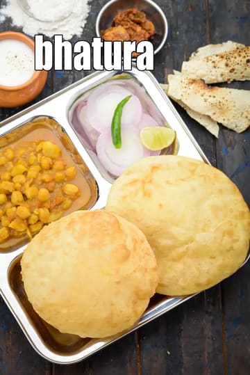 Bhatura Recipe (How To Make Bhatura)