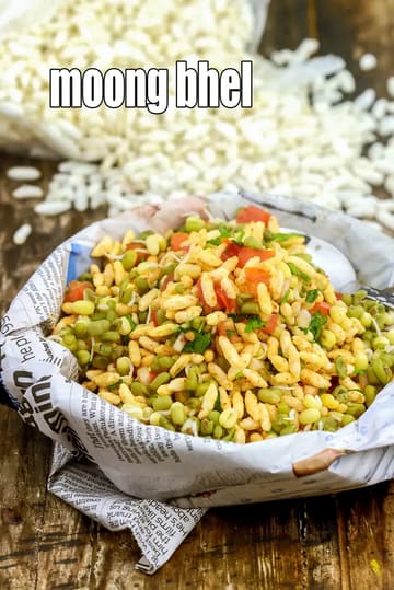 Moong Bhel Recipe (Sprouted Moong Bhel)