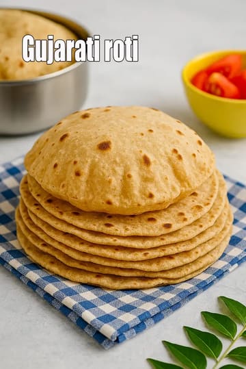 Gujarati Roti Recipe (Â How To Make Gujarati Roti)