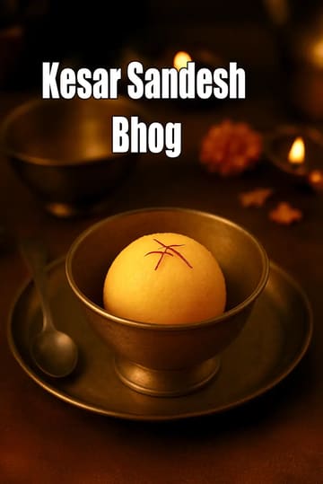 Kesar Sandesh Bhog Recipe (Mithai Recipes)