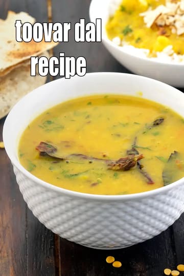 Toovar Dal Recipe (Toor Dal)