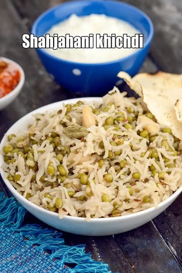 Shahjahani Khichdi Recipe (Mughlai Recipes)