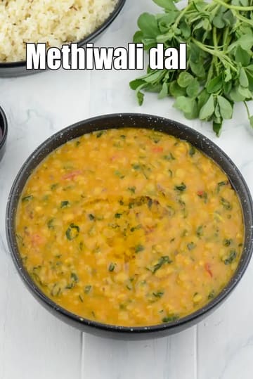 Methiwali Dal Recipe (Indian Methiwali Arhar Dal)
