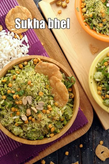 Sukha Bhel Recipe (Dry Bhel)