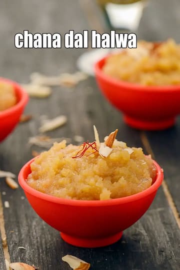 Chana Dal Halwa Recipe (Punjabi Style Chana Dal Halwa)