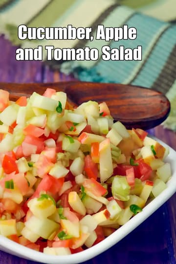 Cucumber Recipe (Apple And Tomato Salad)